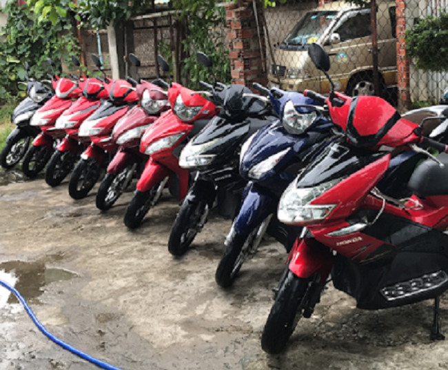 Khách sạn Vũng Tàu có cho thuê xe máy