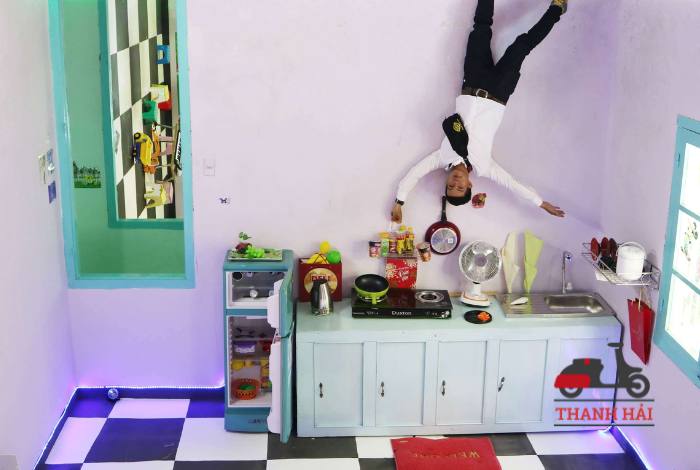Độc đáo Nhà Úp Ngược Vũng Tàu "siêu lạ" "siêu đặc biệt"