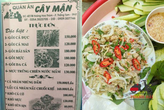 Nhức lách 10 quán gỏi cá mai Vũng Tàu bùng nổ vị giác